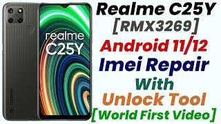 Realme C25Y [RMX3269] Android 11/12 Latest Security Imei Repair With Unlock Tool [World First Video]