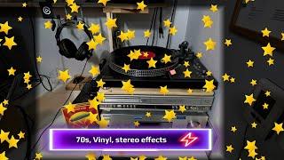 Vedmix 12  -  70-tal, vinyl skivor, stereo effekts. Vedmix 12 - 70s, vinyl records, stereo effects.