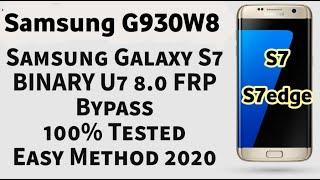 Bypass frp galaxy S7 S7edge Binary U7 latest security 2020