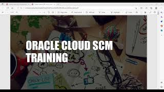 Oracle Fusion SCM (Supply Chain Management) Demo-By Real Time Expert From SSB Technologies Hyderabad