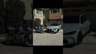A PERFECT DUOS #trendin #viral #car #bike#bmw