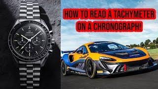 How to use a Tachymeter on a chronograph Watch