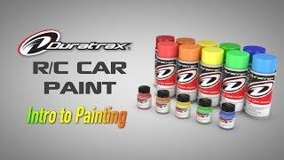 Duratrax R/C Car Paints How-To Video #1 -- Beginner's Pro Painters Tips