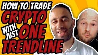 How To Trade Crypto With One Trendline (Forex Pro Reveals All)