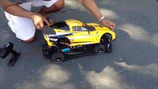 XO-1 Corvette C6 GT2 1/4 mile Speed Run Epic Fail