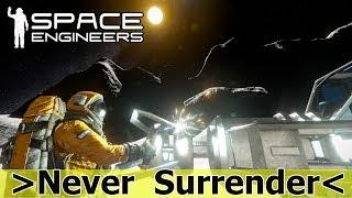 Space Engineers: Старт на Луне в сценарии Never Surrender. + Удельный импульс и DeltaV водородников.