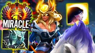 Miracle- really likes Mirana Carry - Insane Game Dota 2 Pro gameplay