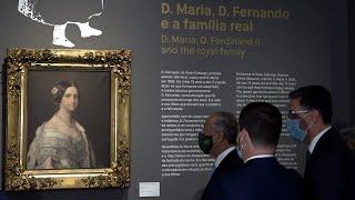 Inauguração da exposição sobre a Rainha D. Maria II