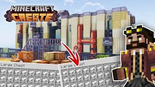 INFINITE IRON in Minecraft Create Mod!