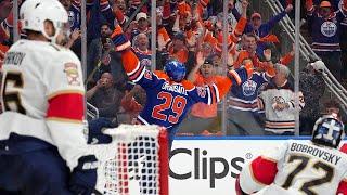 MCDAVID to DRAISAITL wins Game 1 in OVERTIME!!!