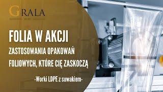 Folia w akcji: Zastosowania opakowań | Worki foliowe LDPE z suwakiem