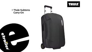 etrailer | Thule Subterra 36 Liter Rolling Carry-On Luggage Manufacturer Demo