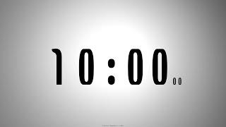 10 minutes COUNTDOWN TIMER with voice announcement every minute