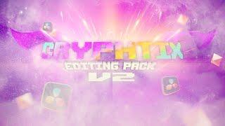 Cryphtix's ULTIMATE Editing Pack V2 | 60+ presets | The *BEST* Davinci Resolve Editing Pack