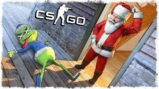 ТРОЛЛЬ САНТА vs ГРИНЧ В CS:GO!!!