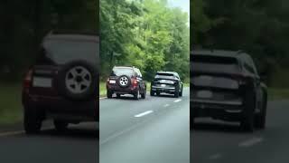 Guy goes on a joyride #car #crash #country