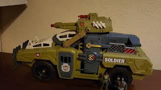 Motorized Armored Tactical Vehicle Playset Review. Chap Mei Toy