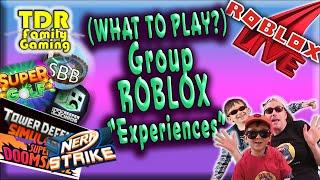 WHAT TO PLAY? Random GROUP GAMES! - ROBLOX GROUP EXPERIENCES! - Roblox  Live Stream