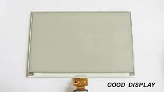 7.5 inch Three colors red e-paper display panel from Good Display