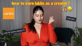 How to earn as a content creator? Best creator platform in India? Is Wishlink safe?