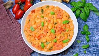 Creamy Tomato Basil Butter Beans