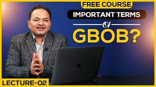 Important Terms Used in GBOB Course | Free GBOB Course Lecture 2 | Shahzad Ahmad Mirza