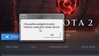 (FIXED) CRenderDeviceMgrDx11Init Failed to create Dx11 render device!