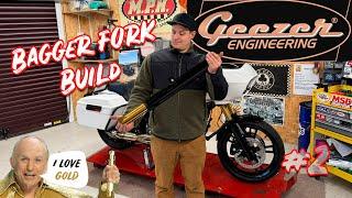 Harley Davidson Road Glide Stunt Performance Bagger Build - Episode 2
