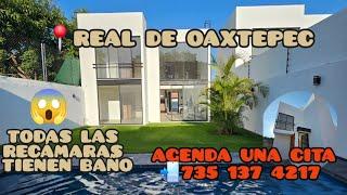 LA MAS COMPLETA DE REAL DE OAXTEPEC  CASA EN VENTA EN OAXTEPEC MORELOS ️