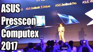 NEW LAPTOPS / ZENBOOKS REVEALED! | ASUS PRESSCON | Computex Taiwan 2017