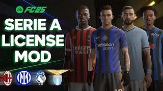 Serie A Licensed Clubs Mod For FC 25 ( Milan, Inter, Atalanta, Lazio ) TU#3 *Free*