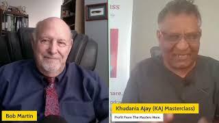 The Work Ethic of Happiness with Bob Martin | KAJ Masterclass LIVE