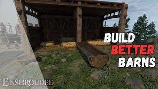 Enshrouded Tips | How to Build BETTER Barns