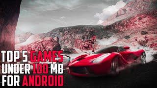 Top 5 Games Under 100 MB For Android|Offline Games|By Droidman