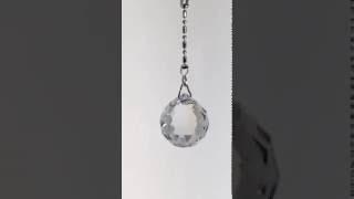 Swarovski Strass Crystal Faceted Ball Prism Sun Catcher by CrystalPlace, Chandelier Parts, Ornament