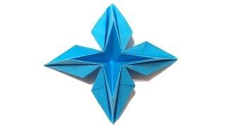 Volumetric star out of paper (Origami MasikBon & Crafts)