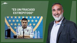 El duro análisis de Gabriel Anello sobre la gestión del fútbol de Boca de Juan Román Riquelme