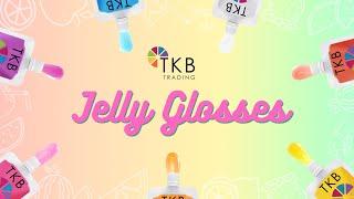 TKB Trading Jelly Glosses (Flexagel) | Ready-to-Wear | Pre-Scented & Pre-Colored Lip Glosses