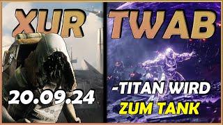 Twab + Gjalla bei Xur // Titan wird zum echten Tank // Viele Buffs und Anpassungen // Destiny 2 //