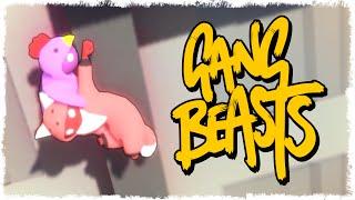 ВЫПАЛИ ИЗ САМОЛЕТА!!! УГАР В GANG BEASTS!