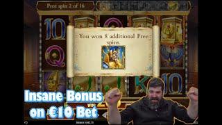 Insane Bonus on Legacy of Dead with 48 Free spins | MEGA WIN |