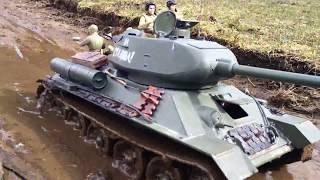 1/16 rc T-34/85 & BA-64