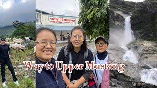 Way to Upper Mustang  Bato ma K K vayo testo🫢 || #Part-1