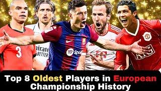 Top 8 Oldest Players In European Championship History