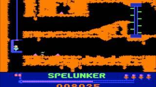 Spelunker for the Atari 8-bit family