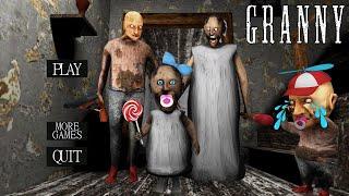 Playing New Secret Granny Family Mode! Animation Full Gameplay #4