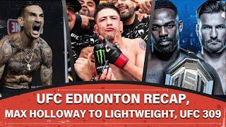 UFC Edmonton: Brandon Moreno Dominates | Max Holloway To Light Weight | UFC 309 | MORNING KOMBAT