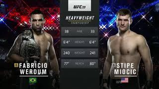 FREE FIGHT UFC- STIPE MIOCIC VS FABRICIO WERDUM FULL FIGHT