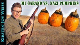 M1 Garand Vs. NAZI Pumpkins! - M1's Revenge | Kirsten Joy Weiss