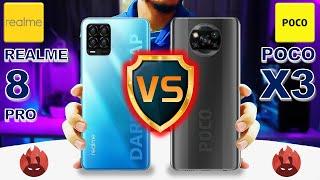 New Realme 8 Pro VS Poco X3 l Which is the best?